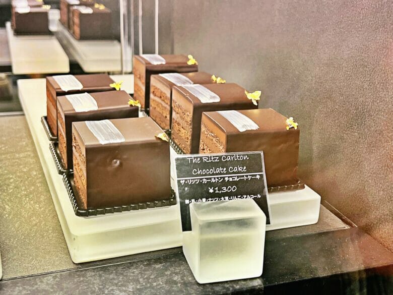 リッツカールトン東京　ケーキ　値段