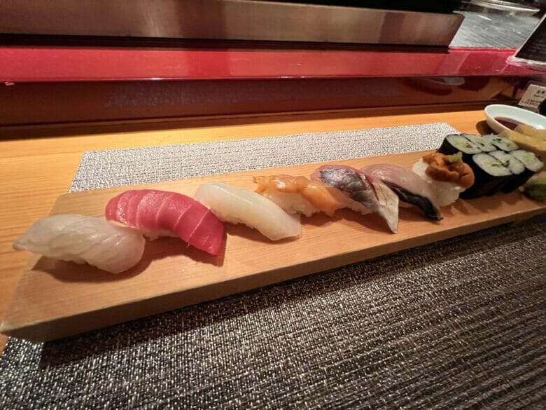シェラトン広島　雅庭　寿司　和食