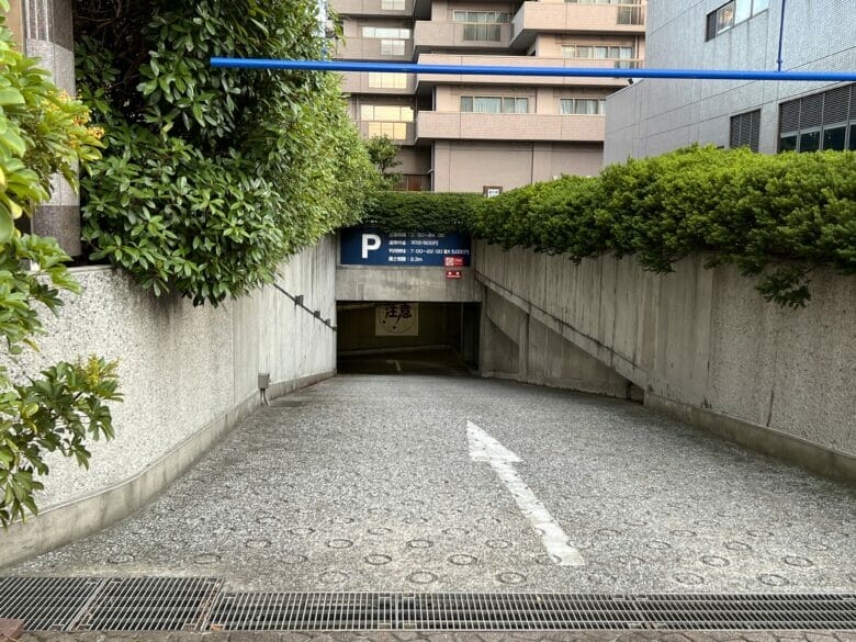 ウェスティン東京　駐車場　宿泊記ブログ