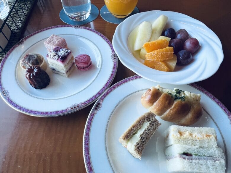 ウェスティン東京 ラウンジ ティータイム ブログ プラチナ 朝食 予約 メニュー