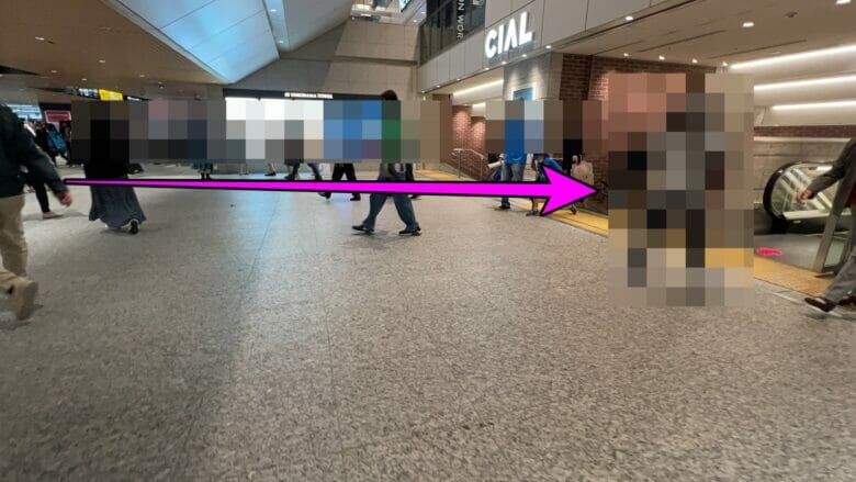 横浜ベイシェラトン 行き方 アクセス 東急から 最寄駅 出口