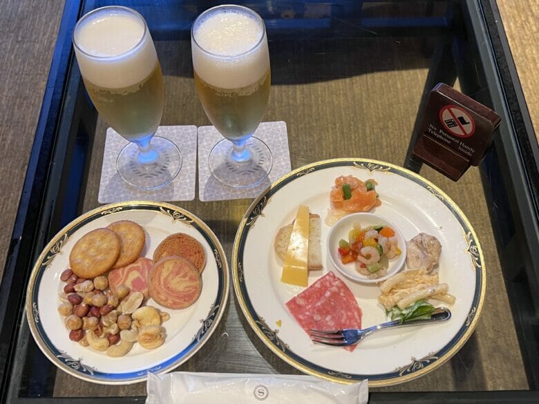 神戸ベイシェラトン クラブラウンジ 2023 ブログ 神戸ベイシェラトンホテル&タワーズ 追加料金 宿泊以外