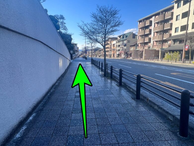 ウェスティン都ホテル京都　コンビニ　行き方　画像