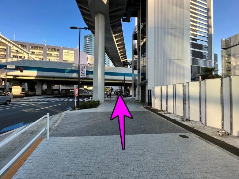 メズム東京　アクセス　行き方　最寄駅　出口