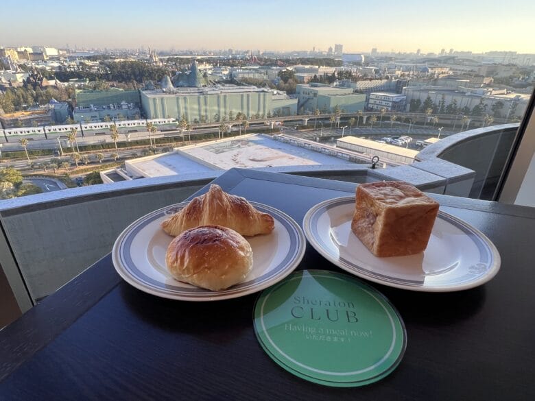 シェラトングランデトーキョーベイ クラブラウンジ 朝食