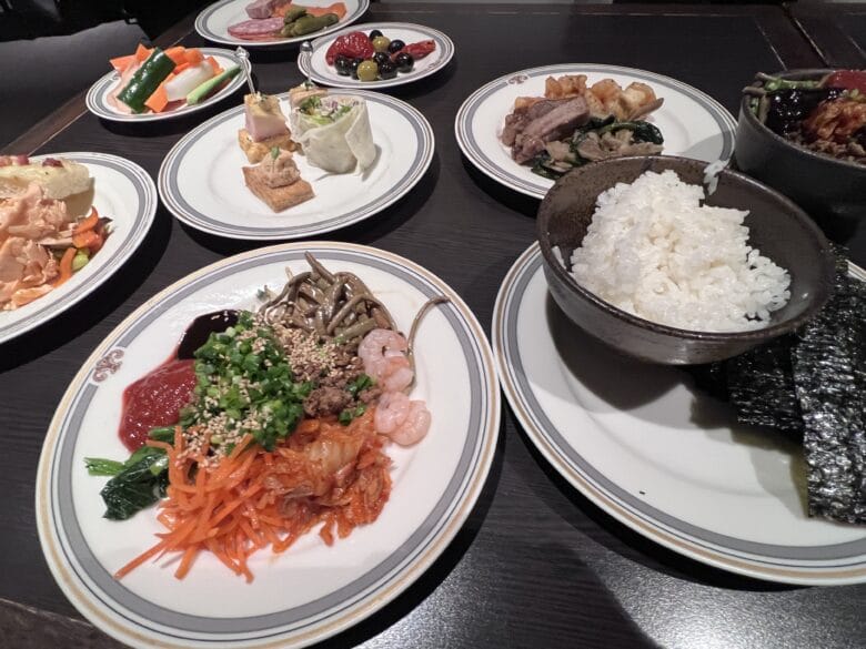 シェラトングランデトーキョーベイ クラブラウンジ アルコール 夜ご飯