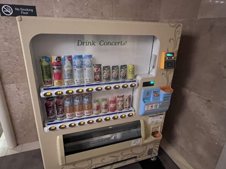 シェラトングランデトーキョーベイ 自販機
