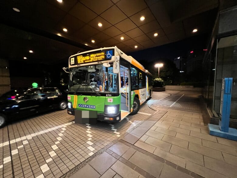東京マリオット　シャトルバス　乗り場