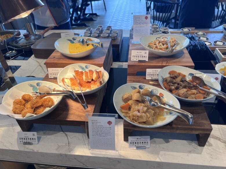 長崎マリオットホテル 朝食 nagasakimarriott breakfast