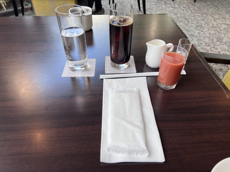 シェラトン都ホテル東京 朝食 和食 カリフォルニア