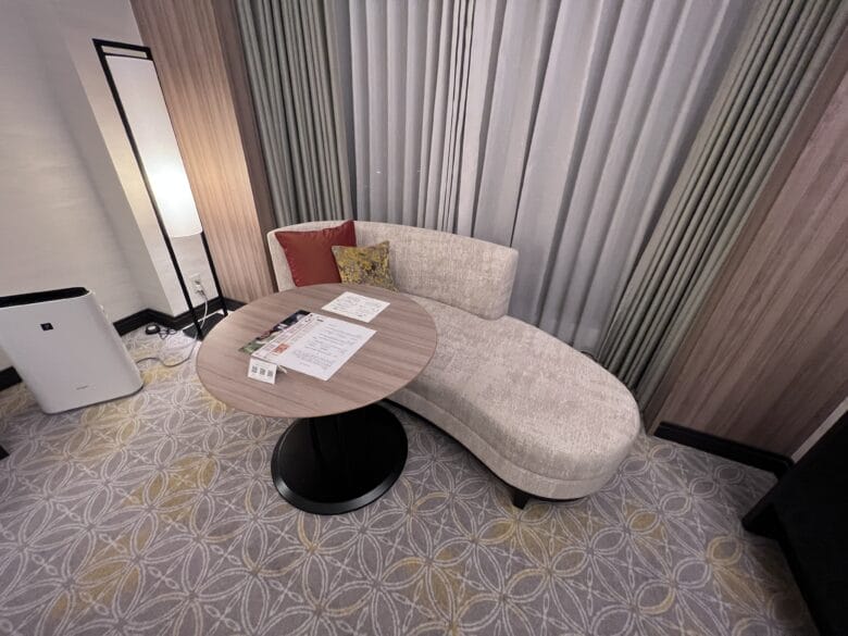 シェラトン都ホテル東京 アップグレード 部屋 客室