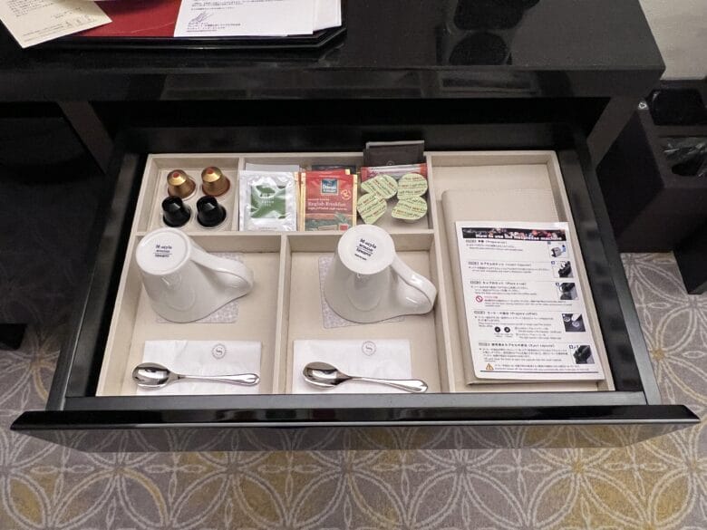 シェラトン都ホテル東京 アップグレード 部屋 客室