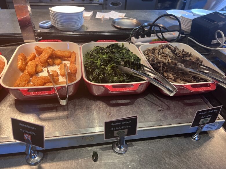 東京マリオット　朝食　朝ご飯　和食　玉子料理